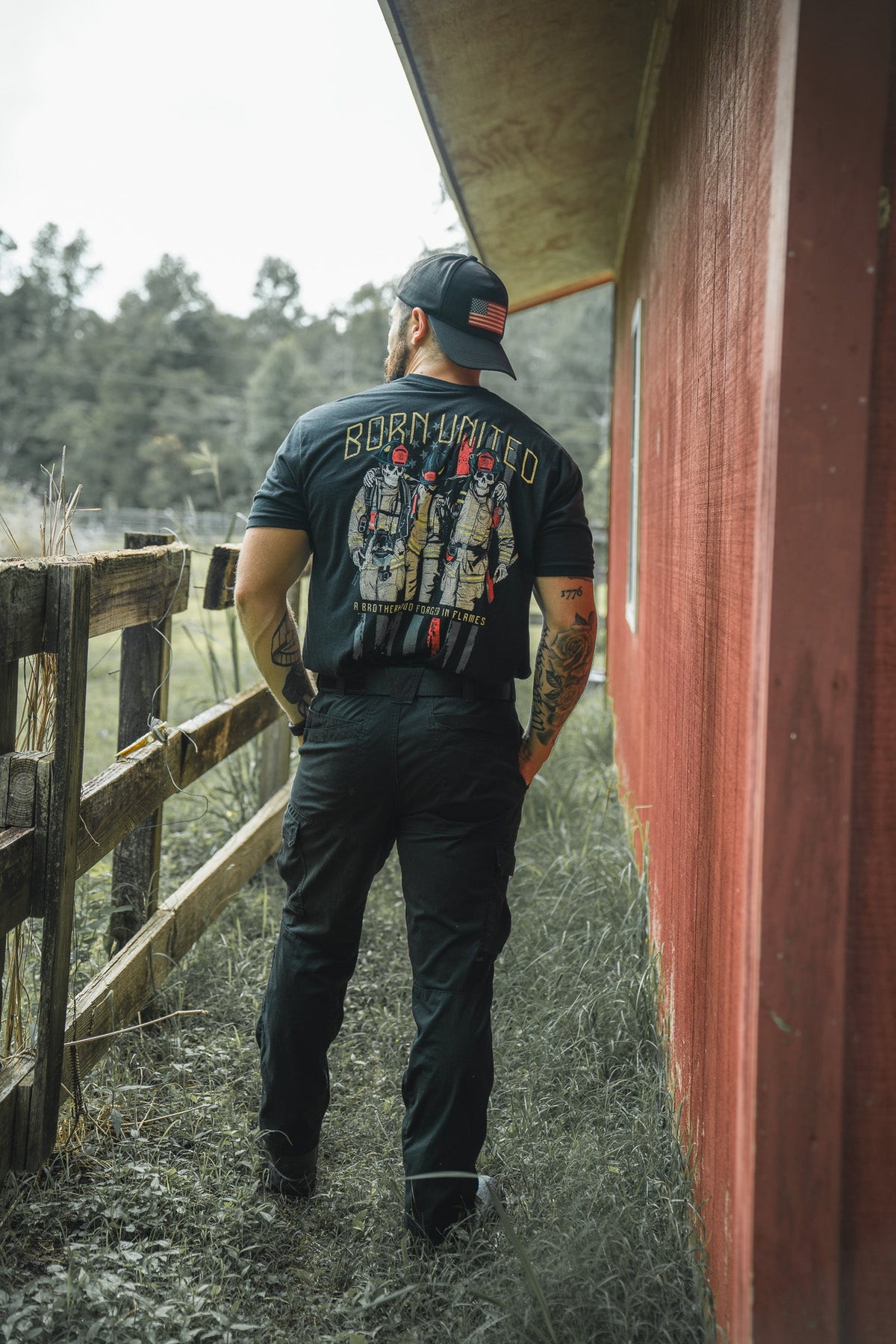 Brotherhood Forged In Flames Tee
