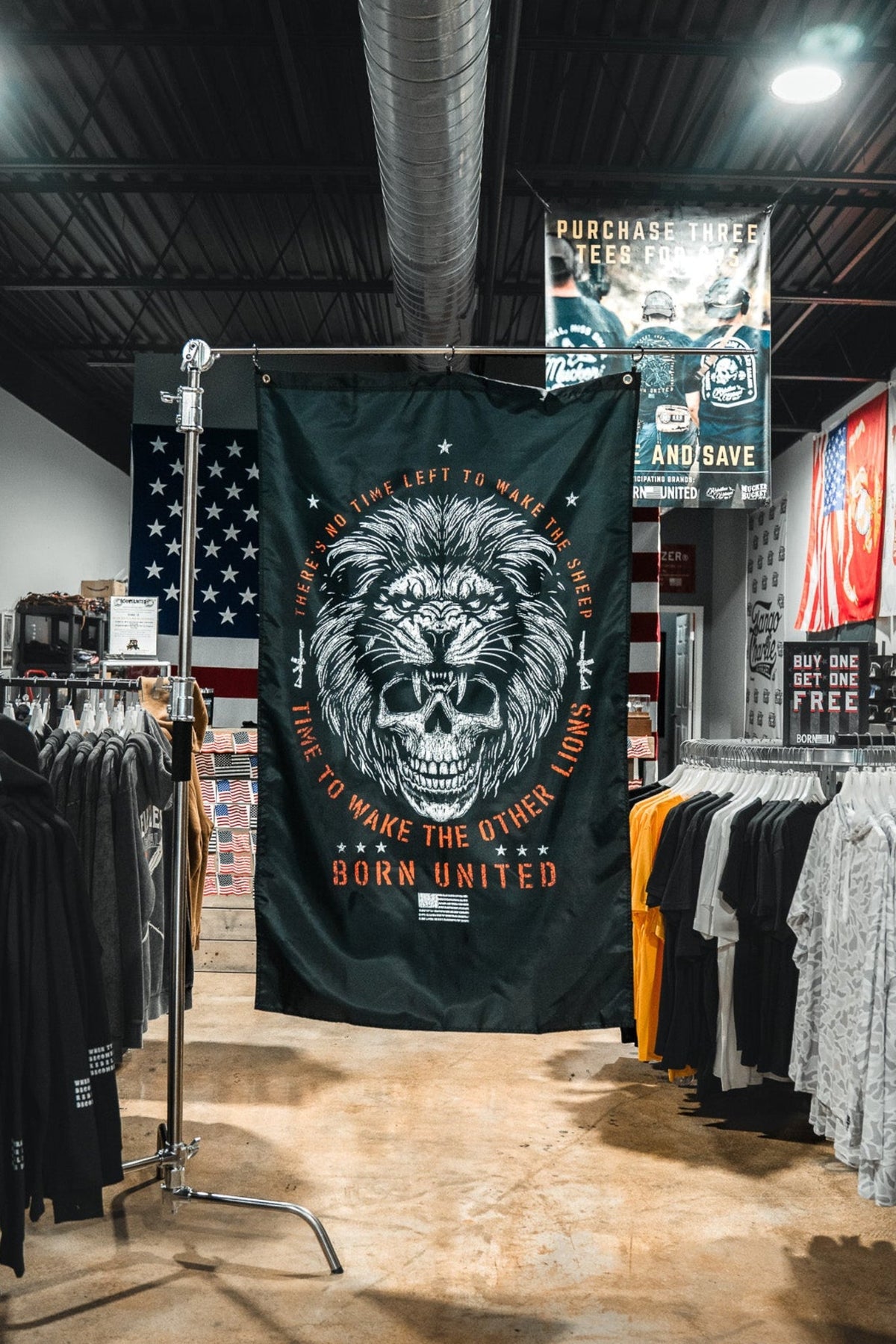 Waking Lions Flag