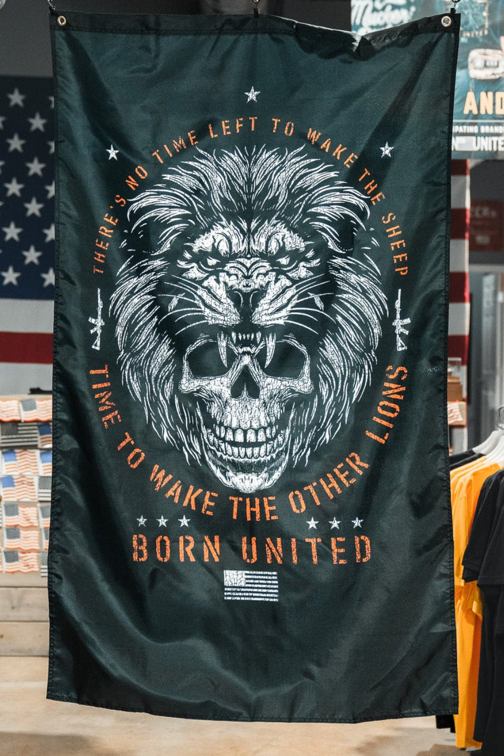 Waking Lions Flag
