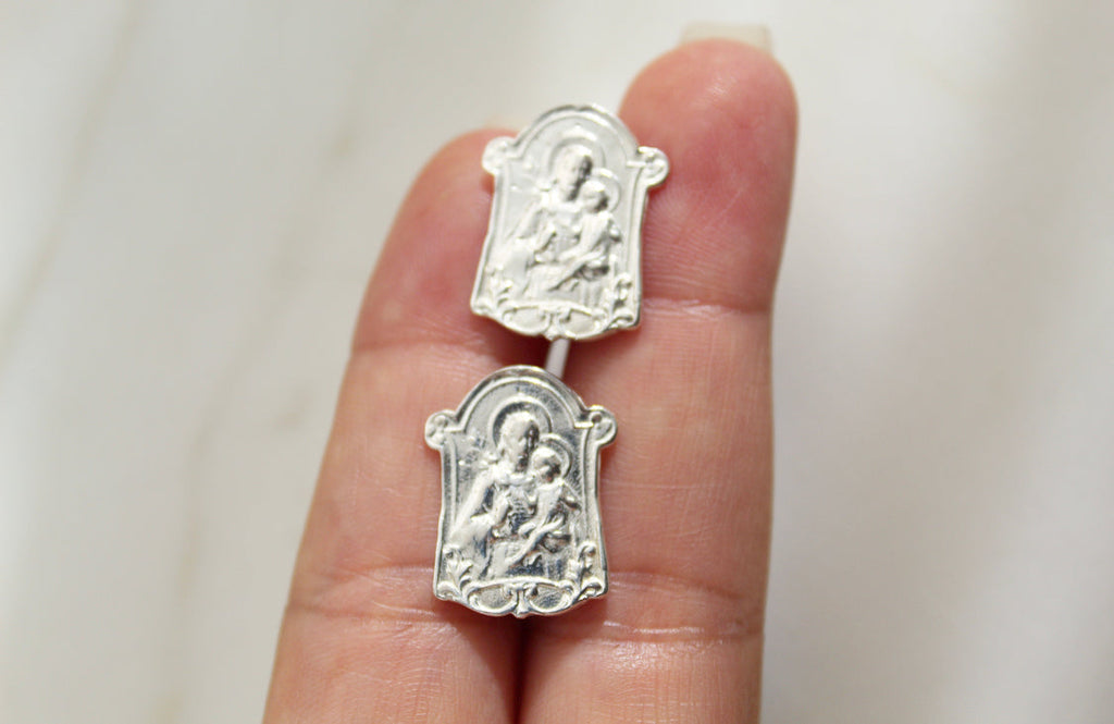 St. Joseph Cufflinks in 925 Sterling Silver *Made to Order*