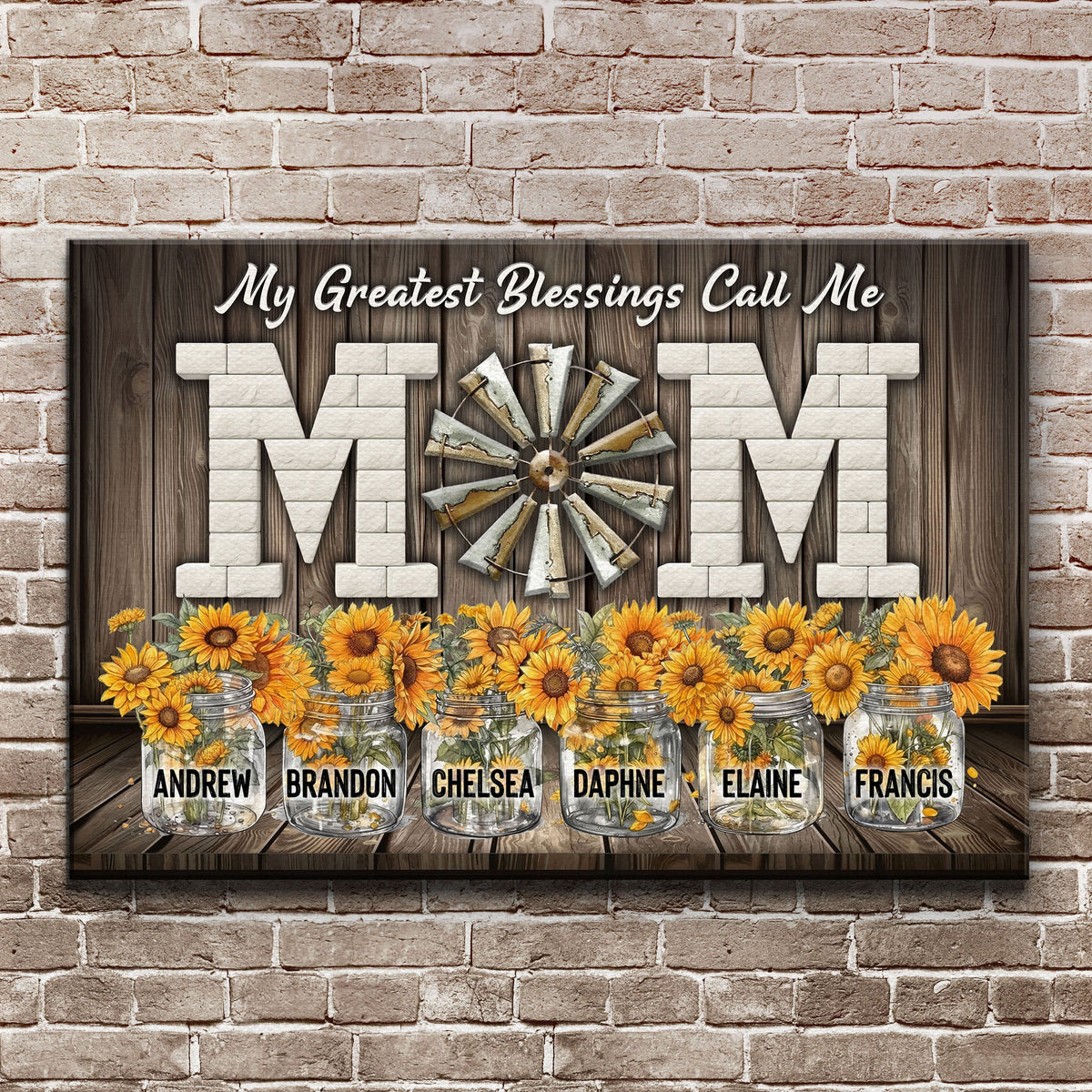Mother's Day My Greatest Blessings Call Me Mom