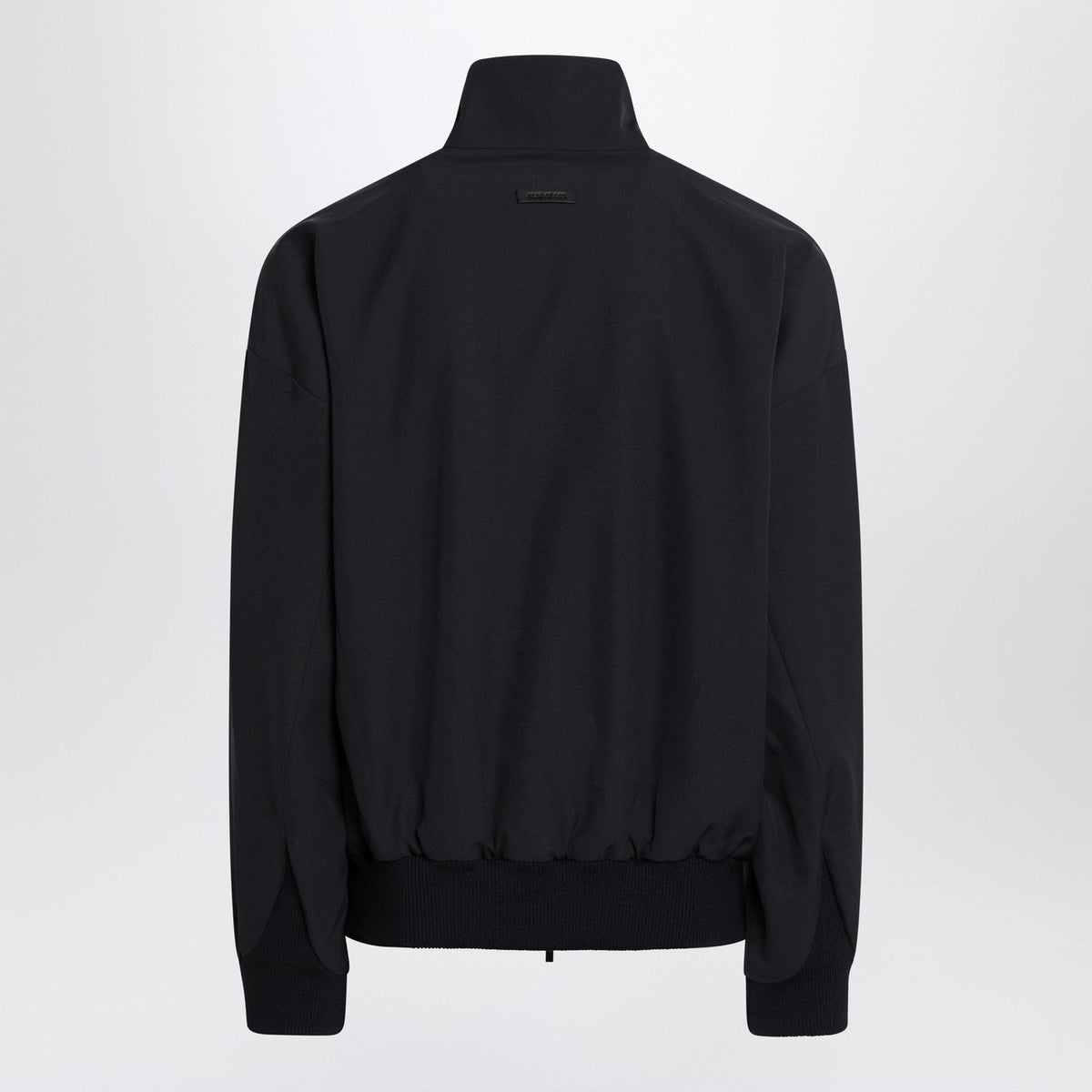 Fear Of God Navy Blue Wool Jacket With Zip Men
