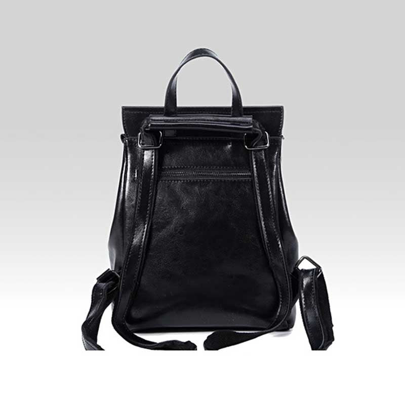 Full Grain Leather Backpack Purse for Women, Stylish Leather Backpack, Gift for Her