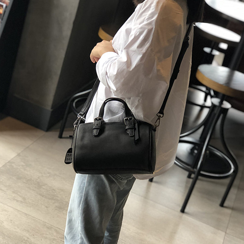 Full Grain Leather Handbag Leather Crossbody Bag Women Leather Shoulder Bag
