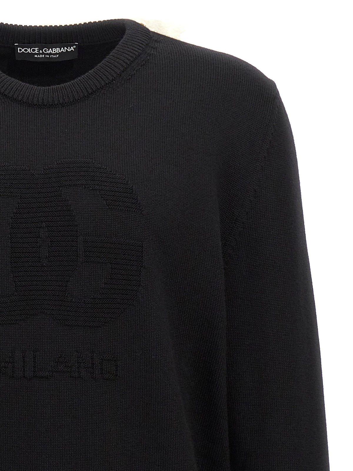 Dolce & Gabbana Men 'Dg' Intarsia Sweater