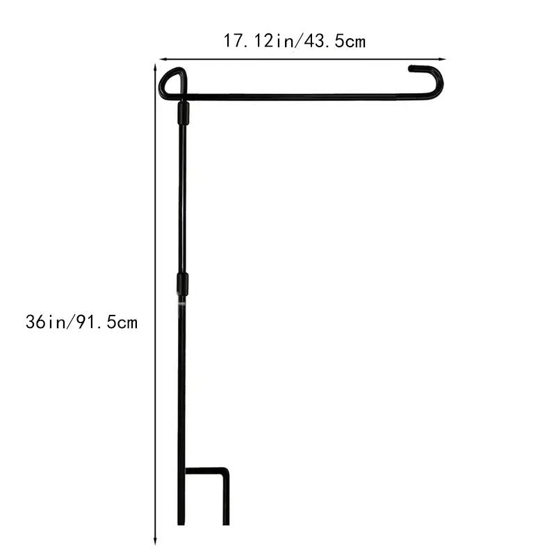 Starry Night From Another Perspective Garden Flag