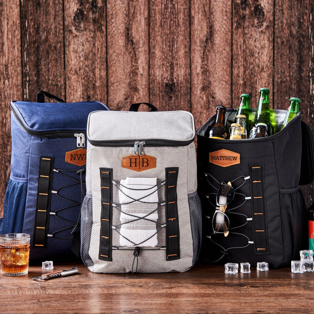 Personalized Groomsmen Cooler Backpack, Custom Lunch Cooler Bag, Golf Beer Cooler, Hiking Cooler Bag,Best Man Gift