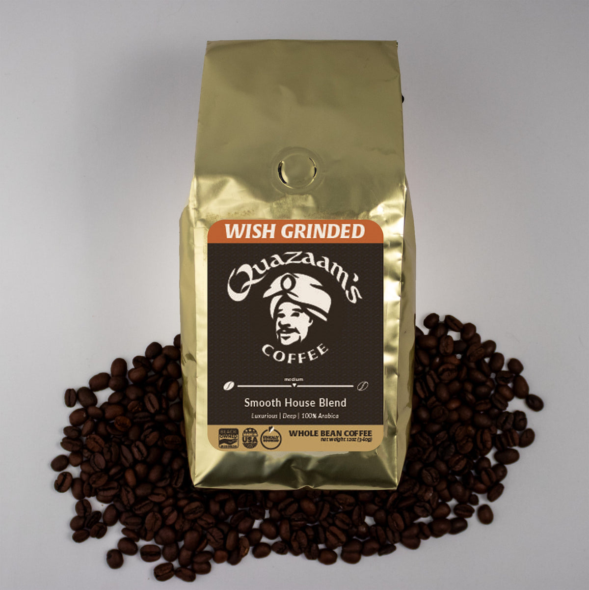 Smooth House Coffee | Ground & Whole Bean | Medium Roast