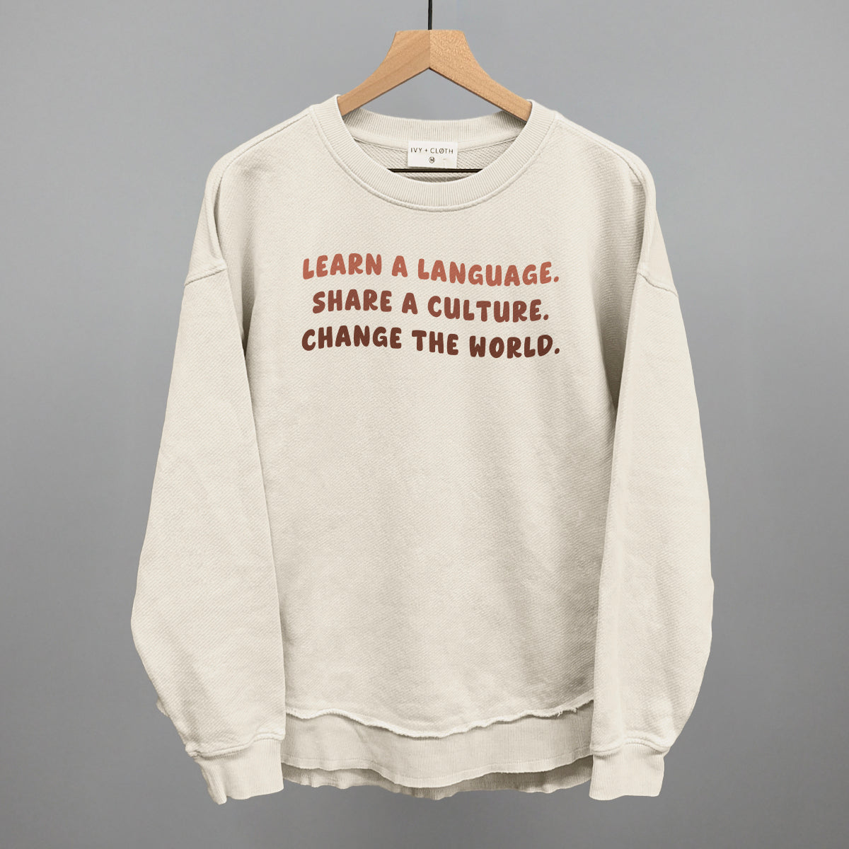 Learn A Language, Share A Culture, Change The World