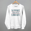Support Your Local Library Serif