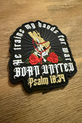 War Hands PVC Patch