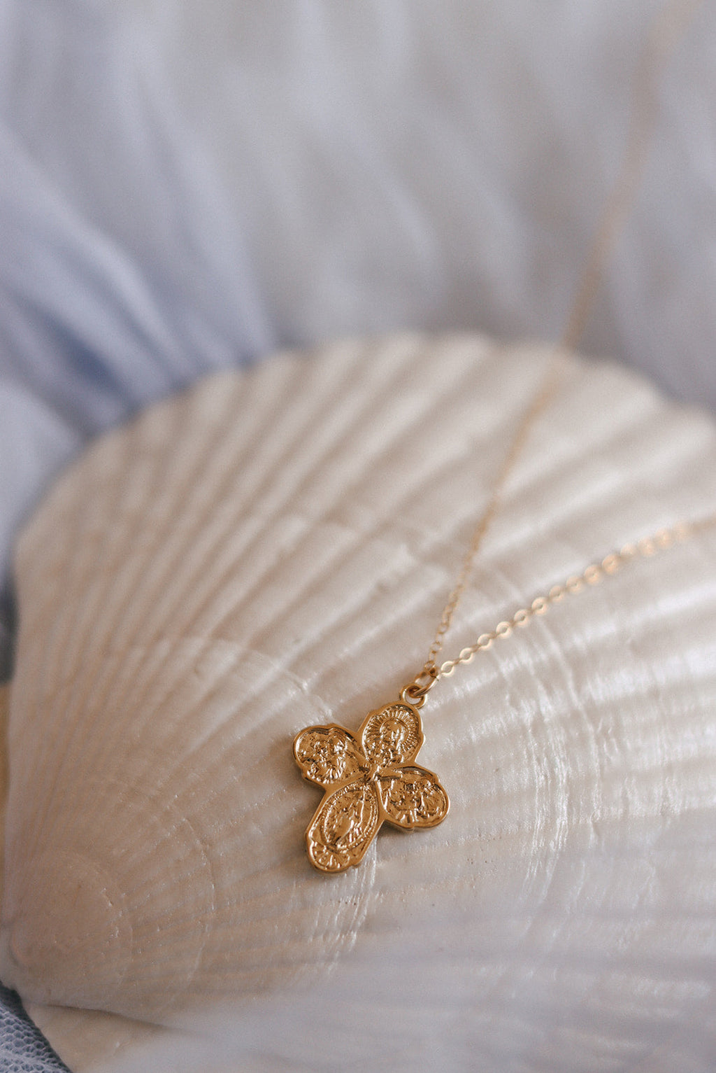 Four Way Cross Necklace