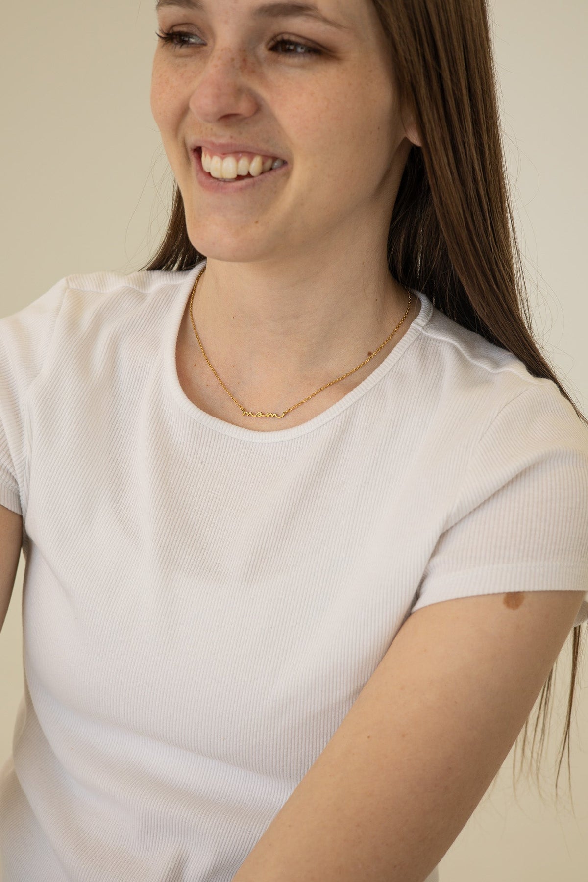 "Mom" Necklace