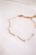 Evelynn Anklet in Freshwater Pearl
