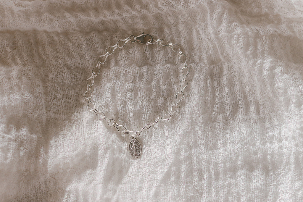 Marian Consecration Bracelet in Sterling Silver