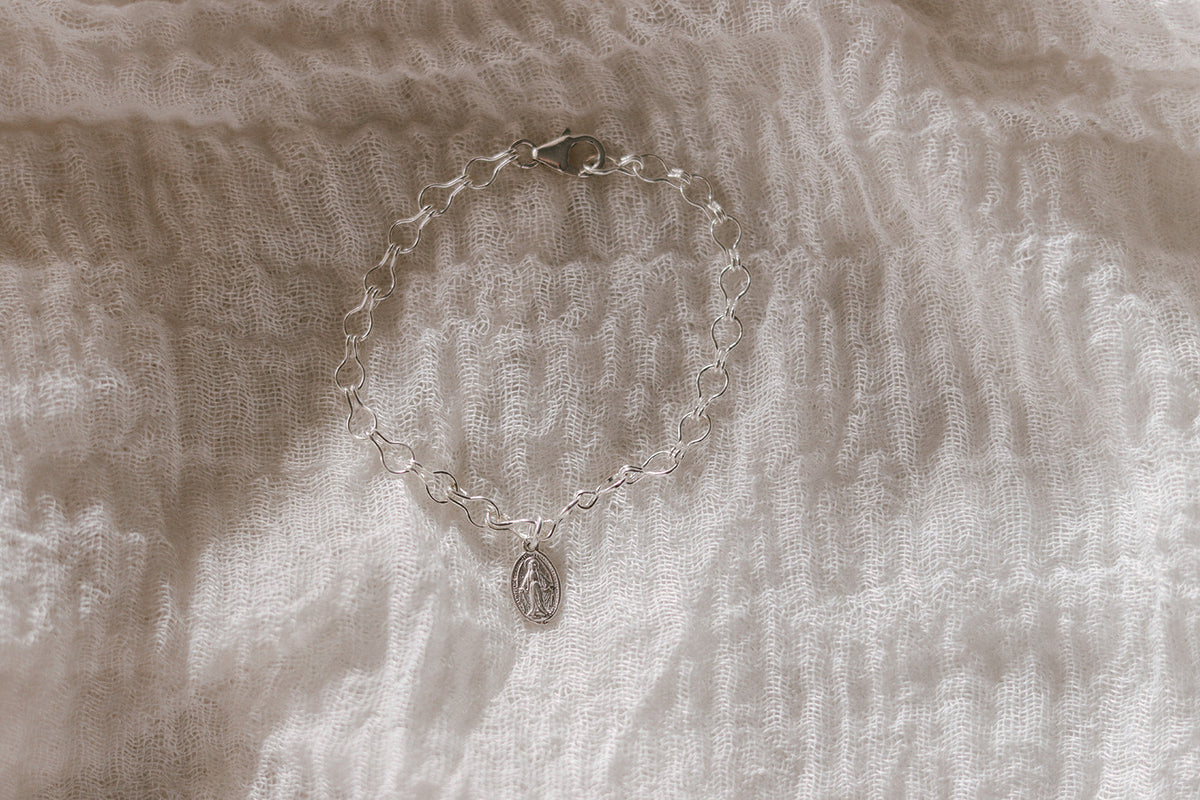 Marian Consecration Bracelet in Sterling Silver