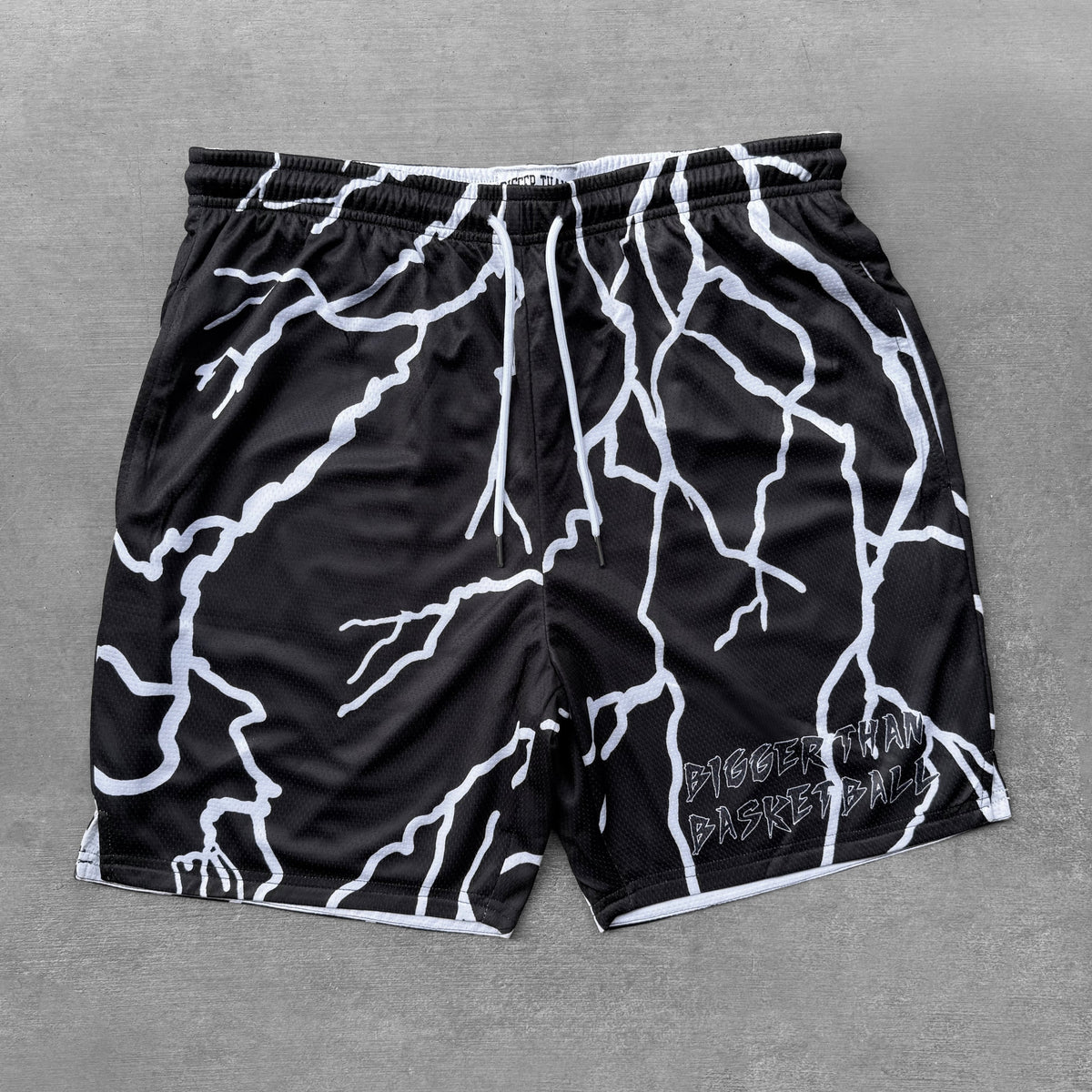 Lightning Strike - Shorts - Black