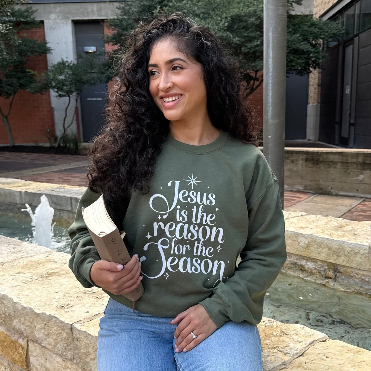 Jesus Is The Reason For The Season (White)