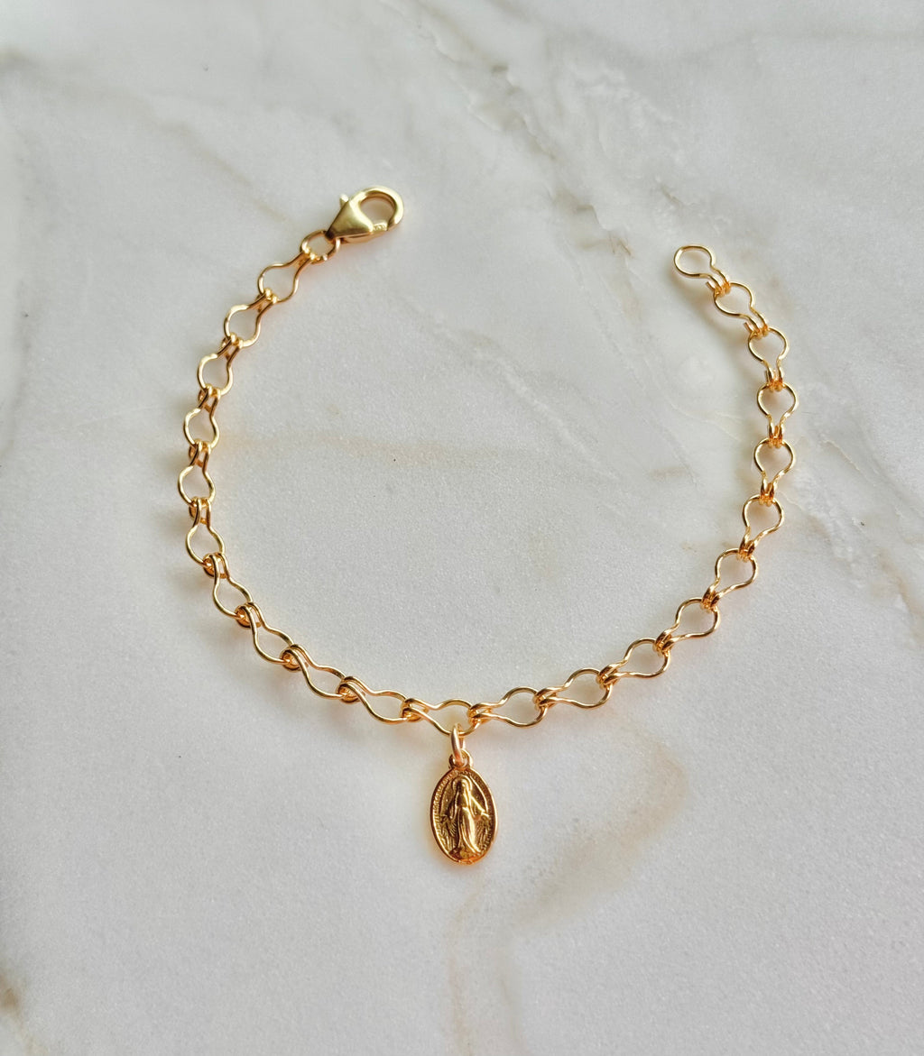 Marian Consecration Miraculous Medal Bracelet