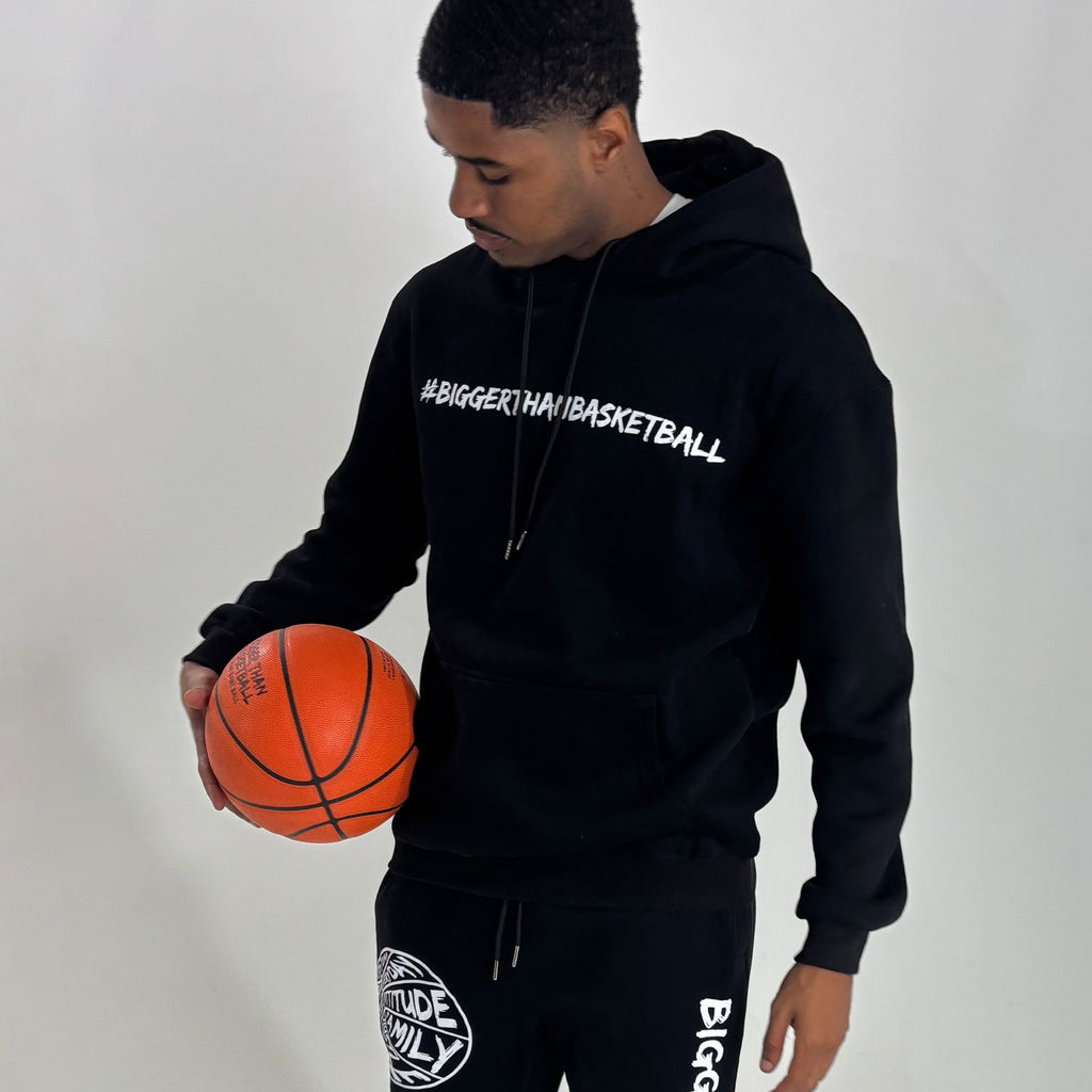 Bigger Than Basketball - Hoodie - Black