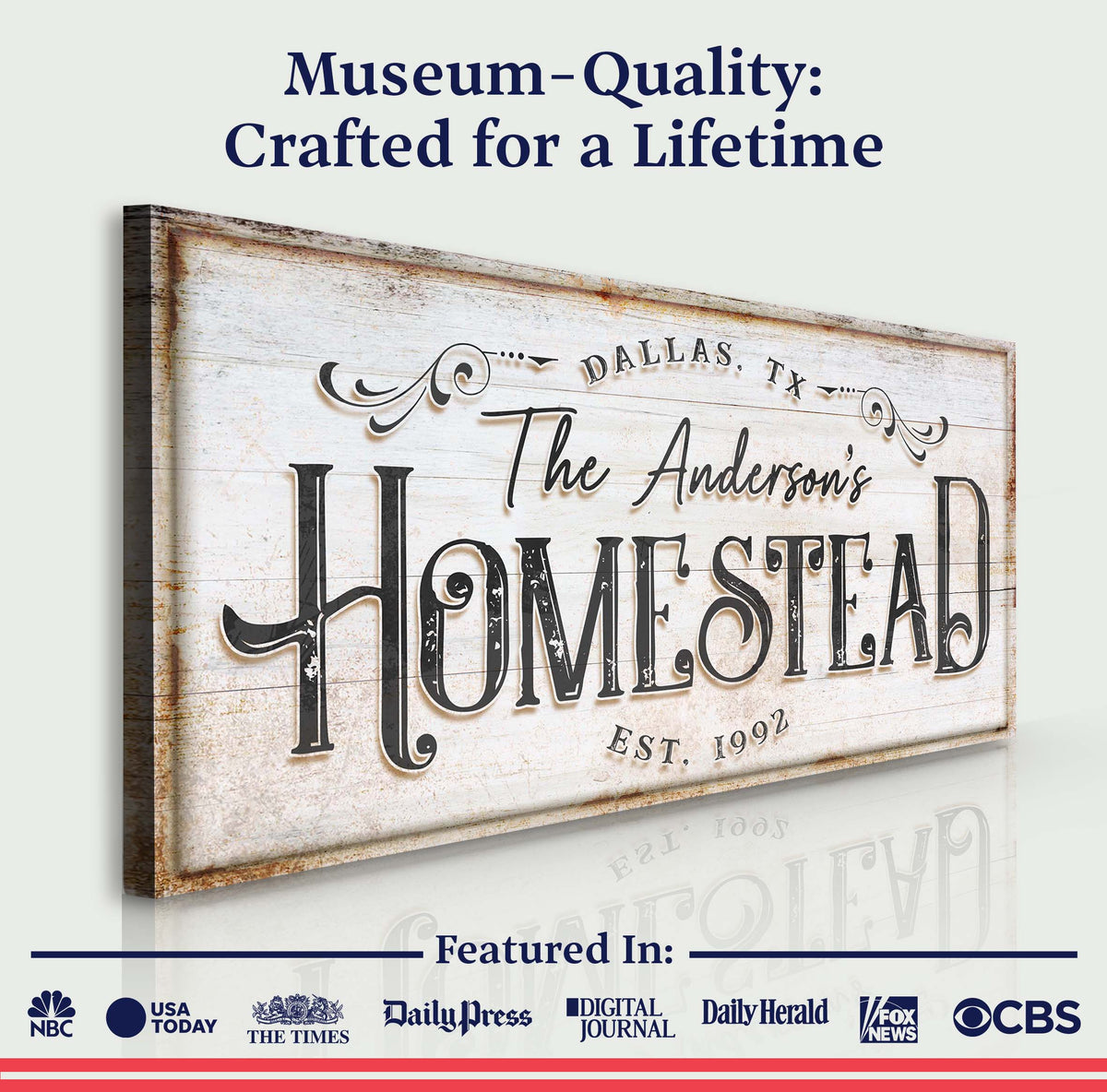 Homestead Sign VII