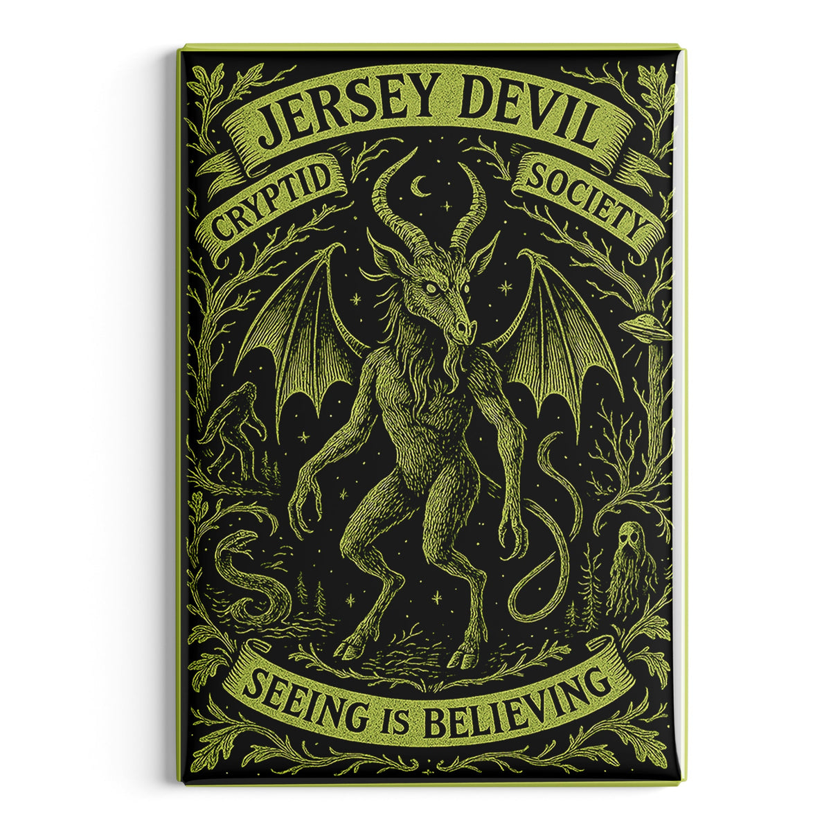 Jersey Devil Cryptid Society Fridge Magnet