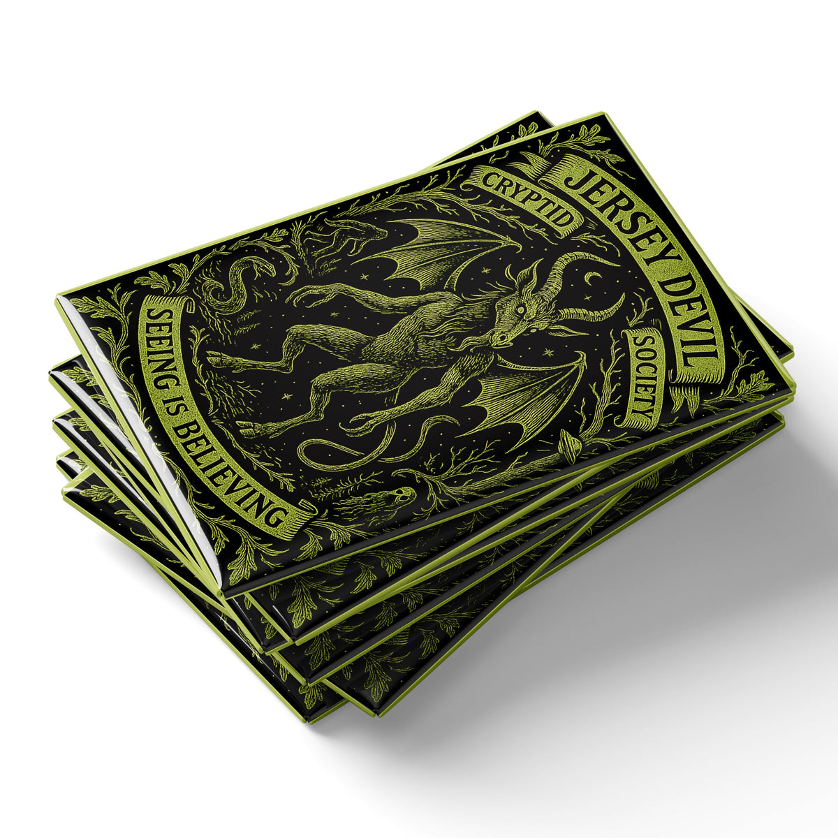 Jersey Devil Cryptid Society Fridge Magnet