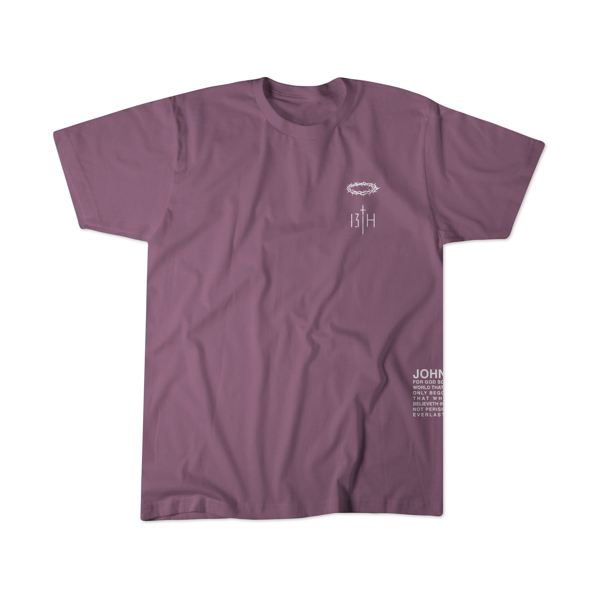 Jesus Saves Premium Tee - Berry
