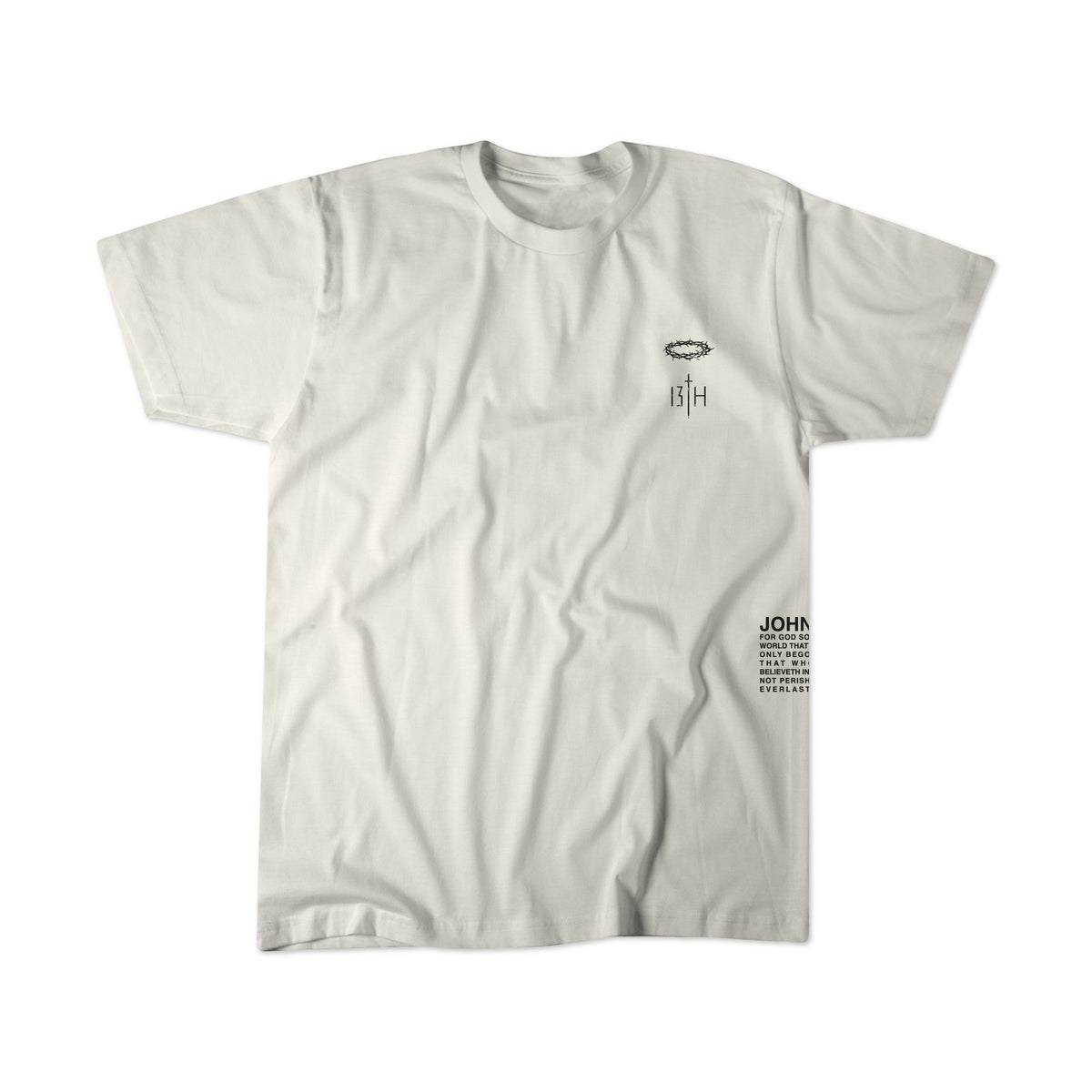Youth Jesus Saves Premium Tee - Ivory