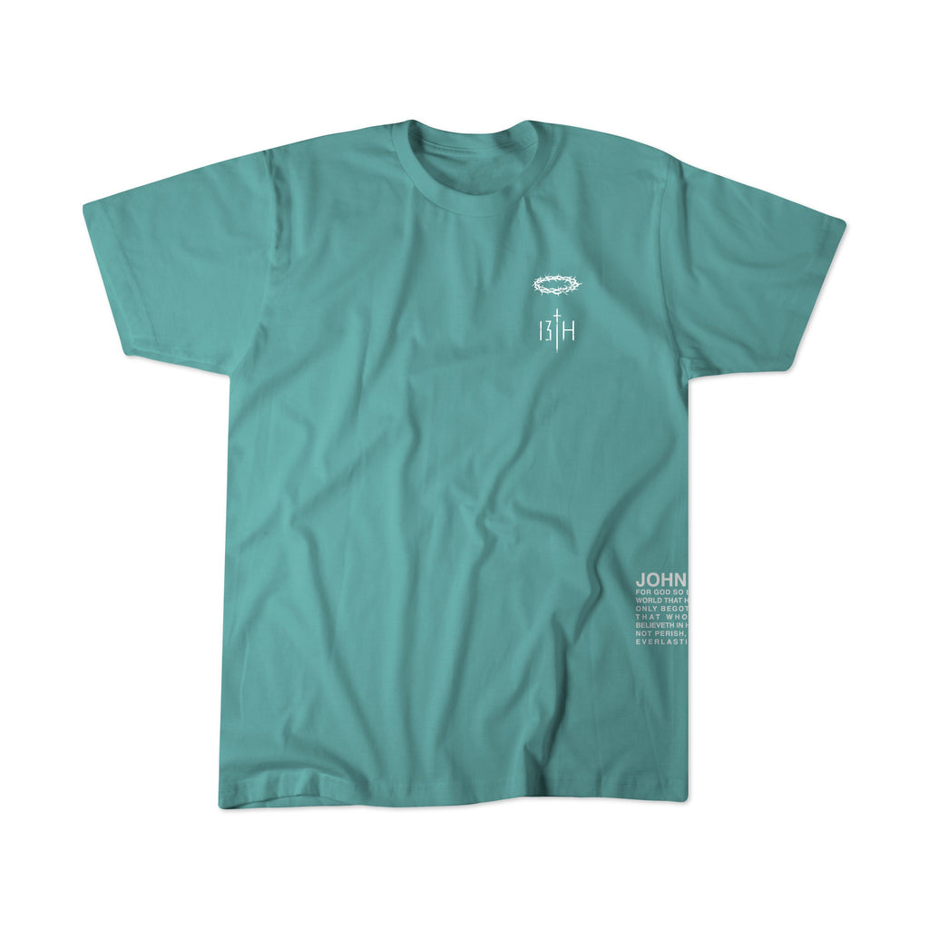 Youth Jesus Saves Premium Tee - Seafoam