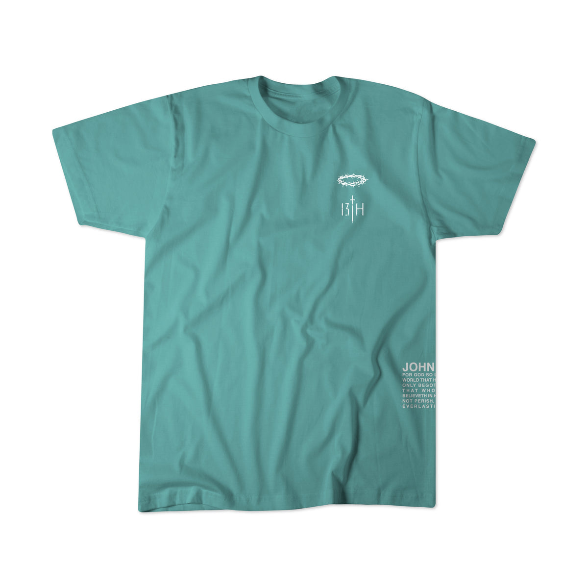 Youth Jesus Saves Premium Tee - Seafoam