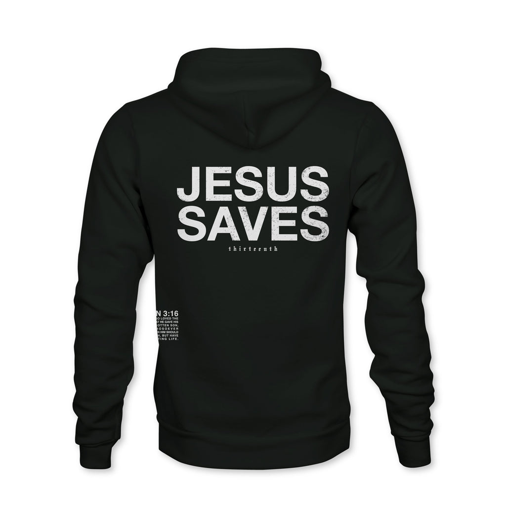 Jesus Saves Premium Hoodie
