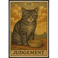 Judgement Cat Tarot Original Poster Print