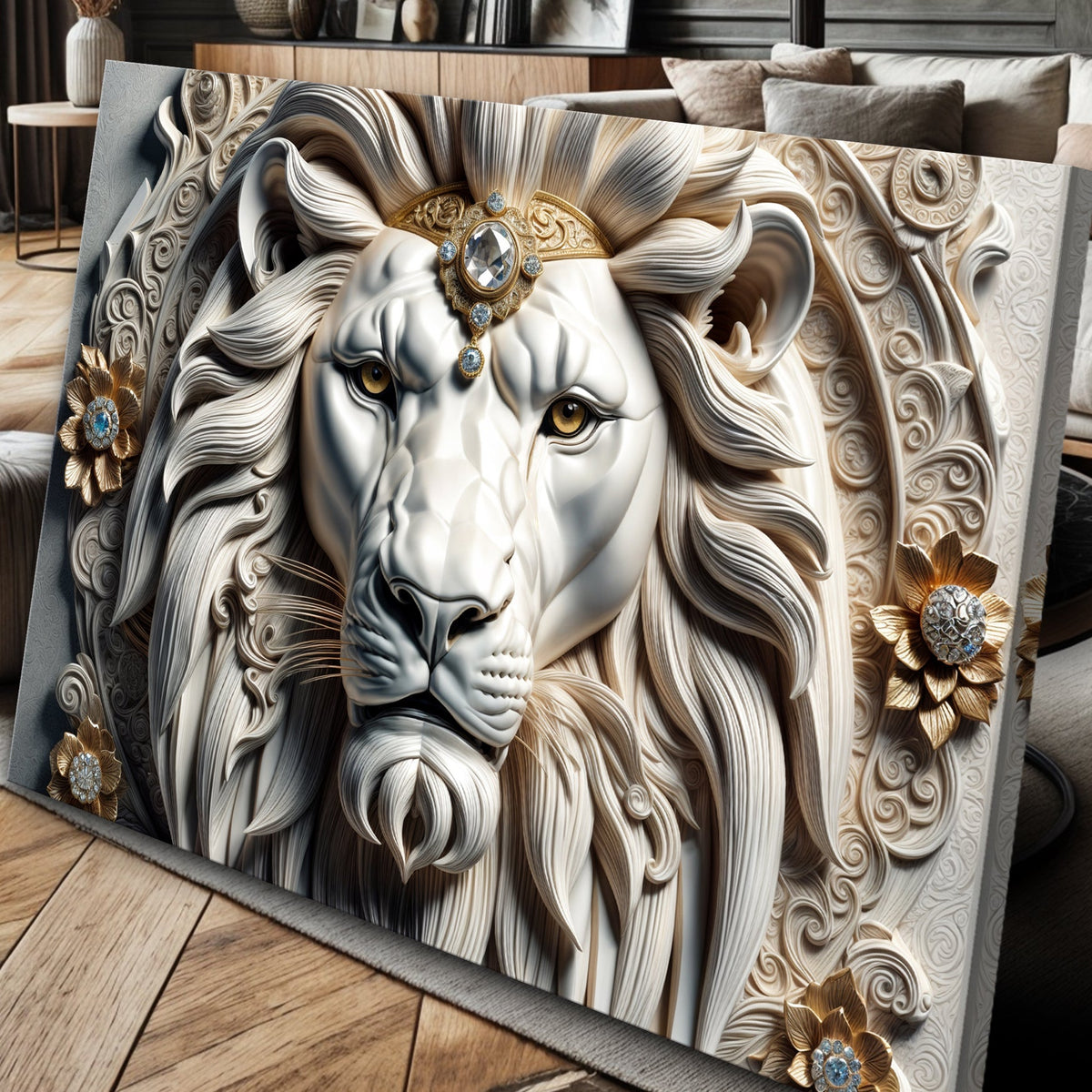 Majestic Lion Wall Art II