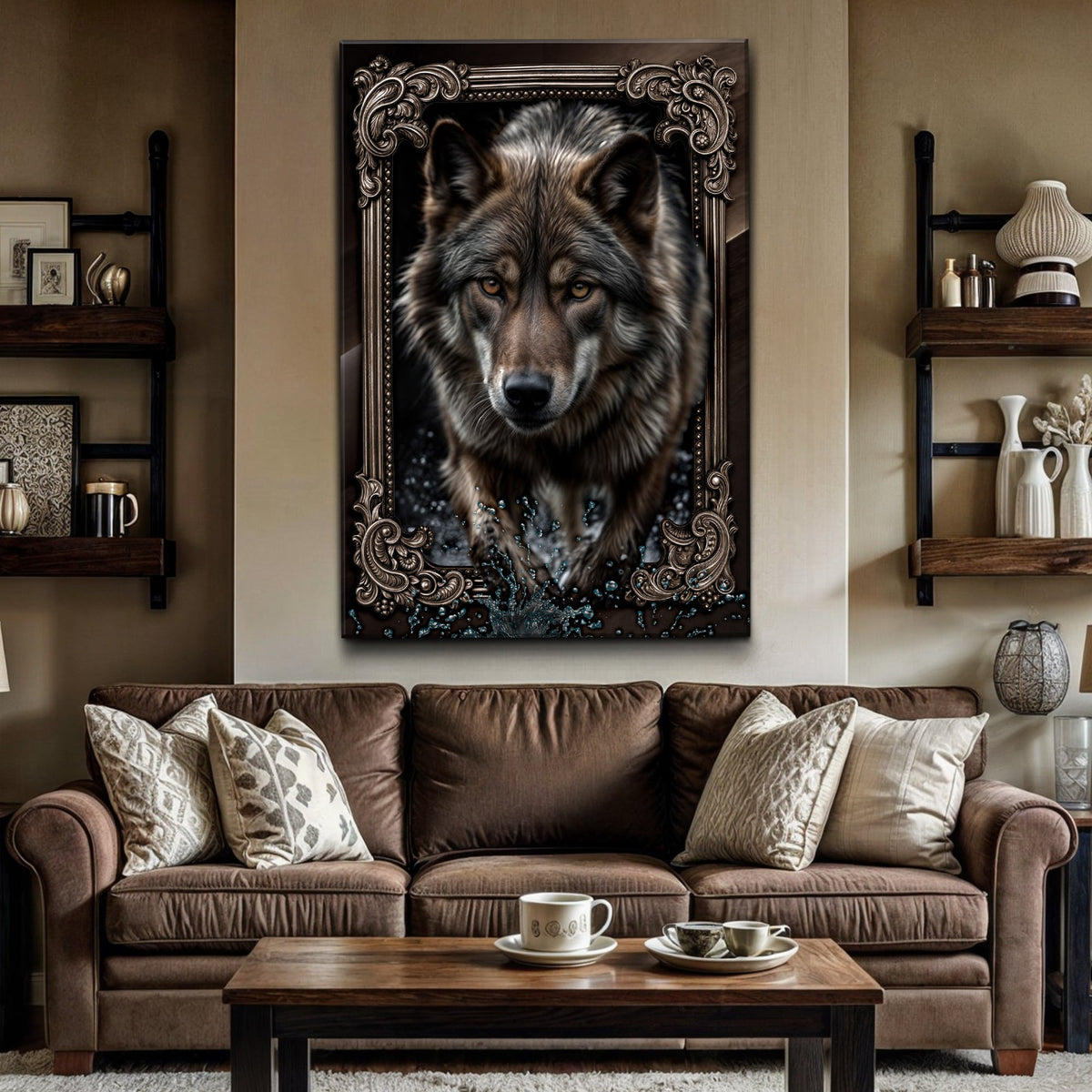 Wolf Wall Art II