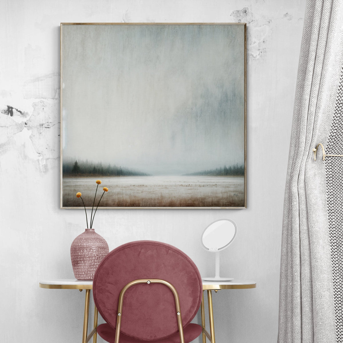 Canvas Print: "Misty Genesis"