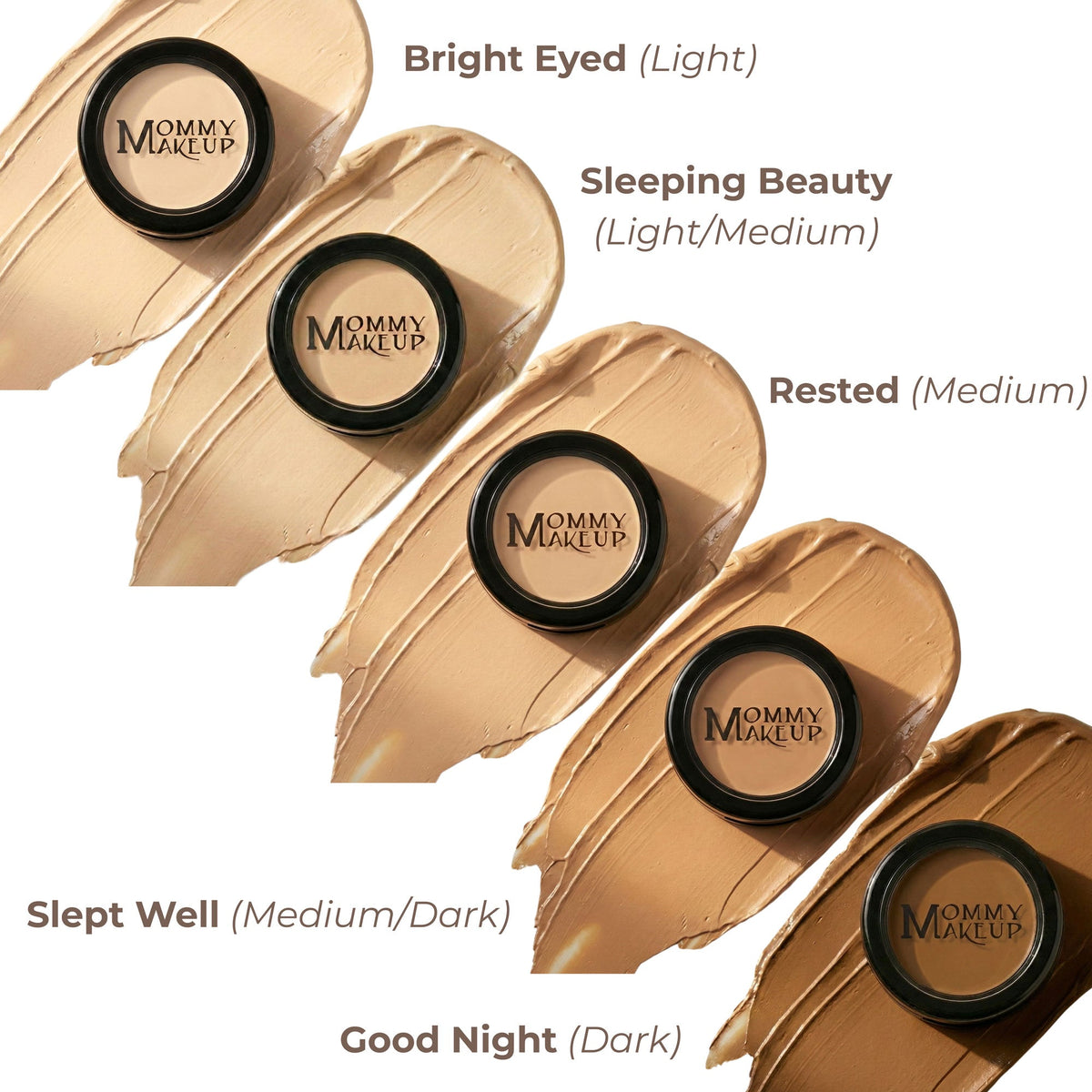 Mommy's Little Helper Concealer, Eyeshadow Base & Face Cover Up - RESTED (Medium)