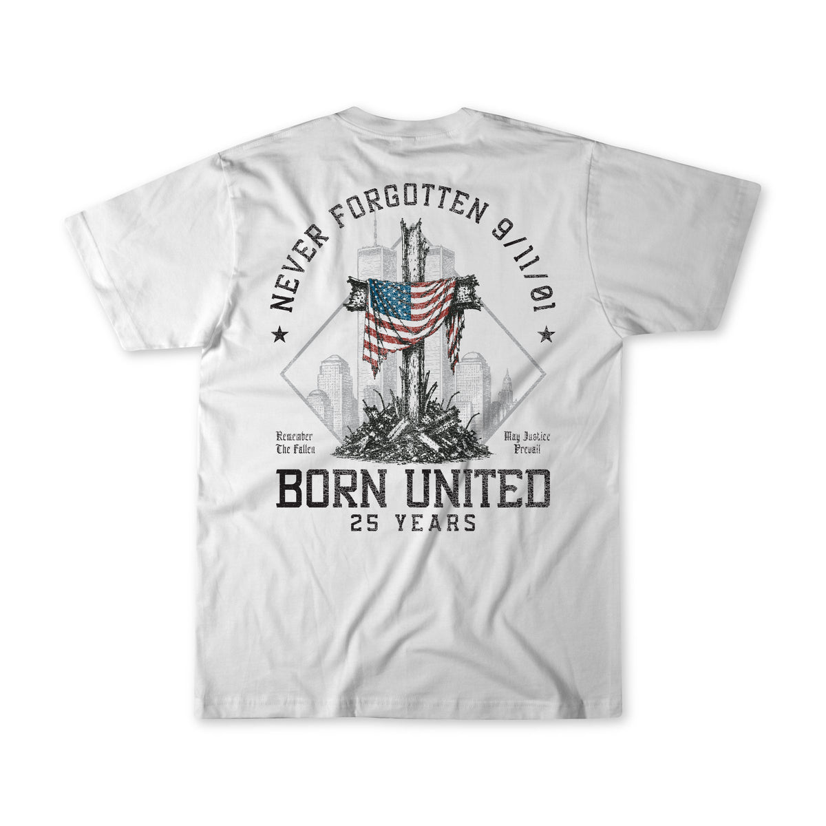 We Remember: 25th Anniversary Tee - White
