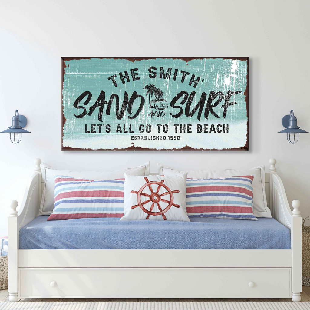 Sand and Surf Sign II