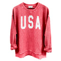 USA Collegiate Solid White (Front)