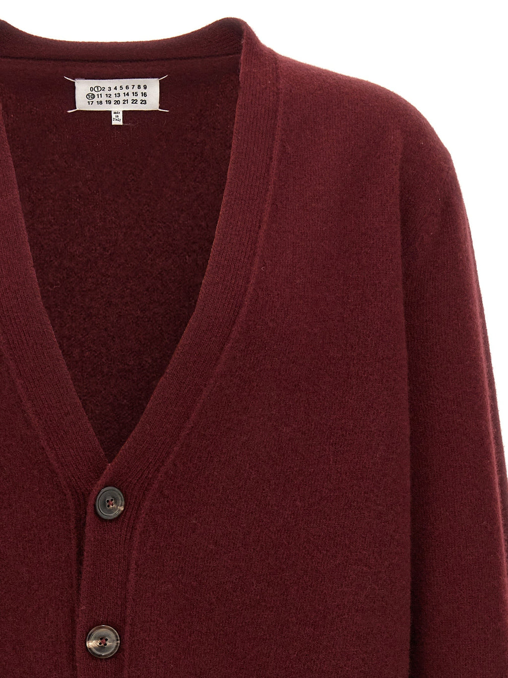 Maison Margiela Men Wool Cardigan