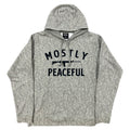 Mostly Peaceful (Black) Lightweight Hoodie