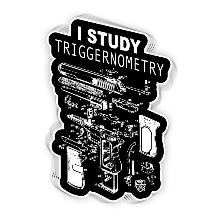 I Study Triggernometry Decal