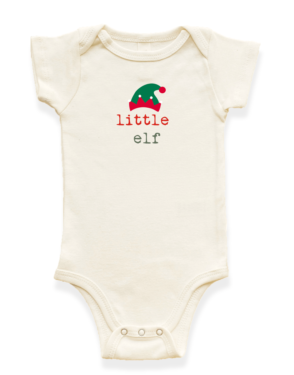 Little Elf Organic Baby Bodysuit