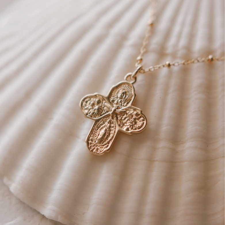 Four Way Cross Necklace
