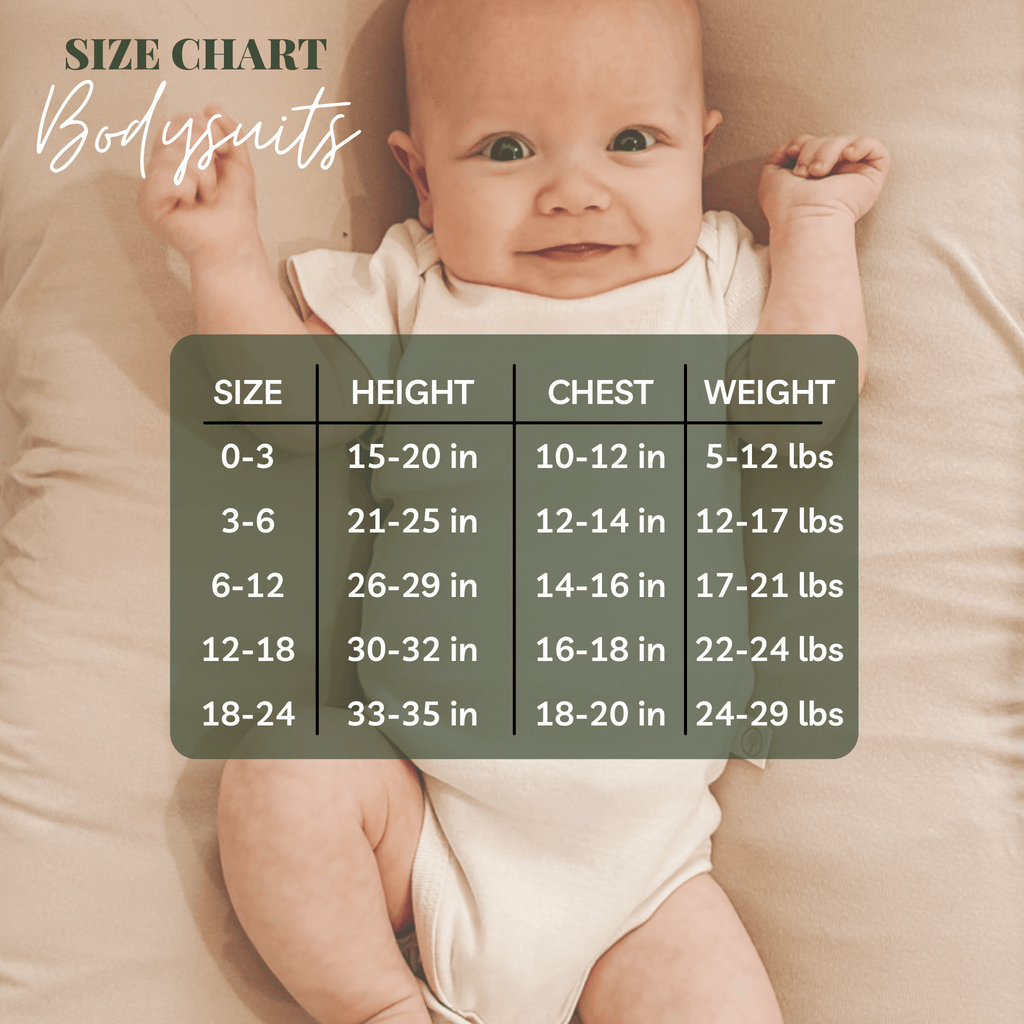 Tiny Blessing Organic Cotton Baby Bodysuit