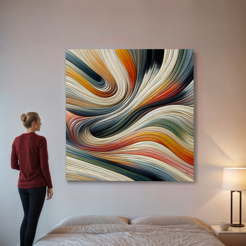 Canvas Print: "Spectral Swirl"