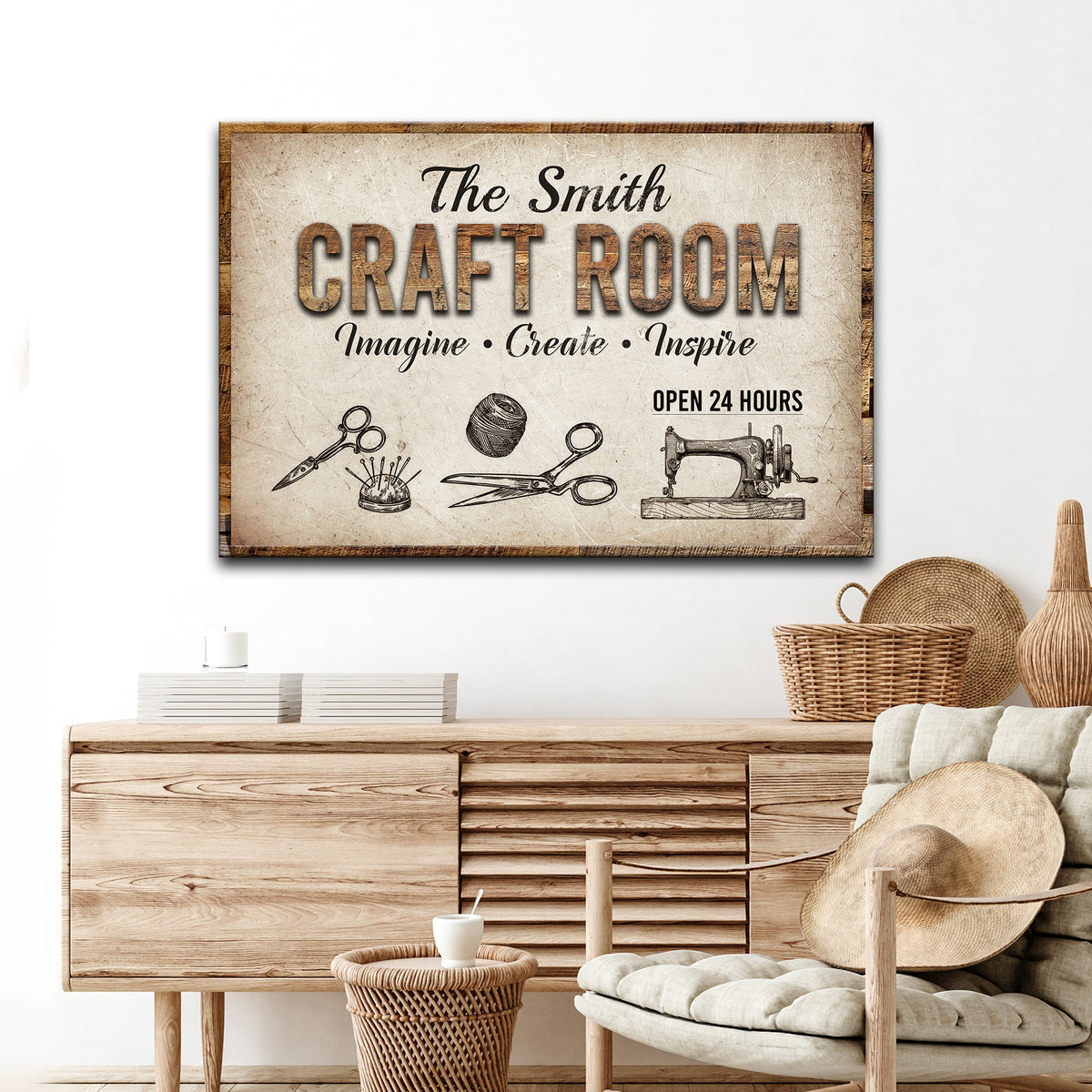 Craft Room Sign II