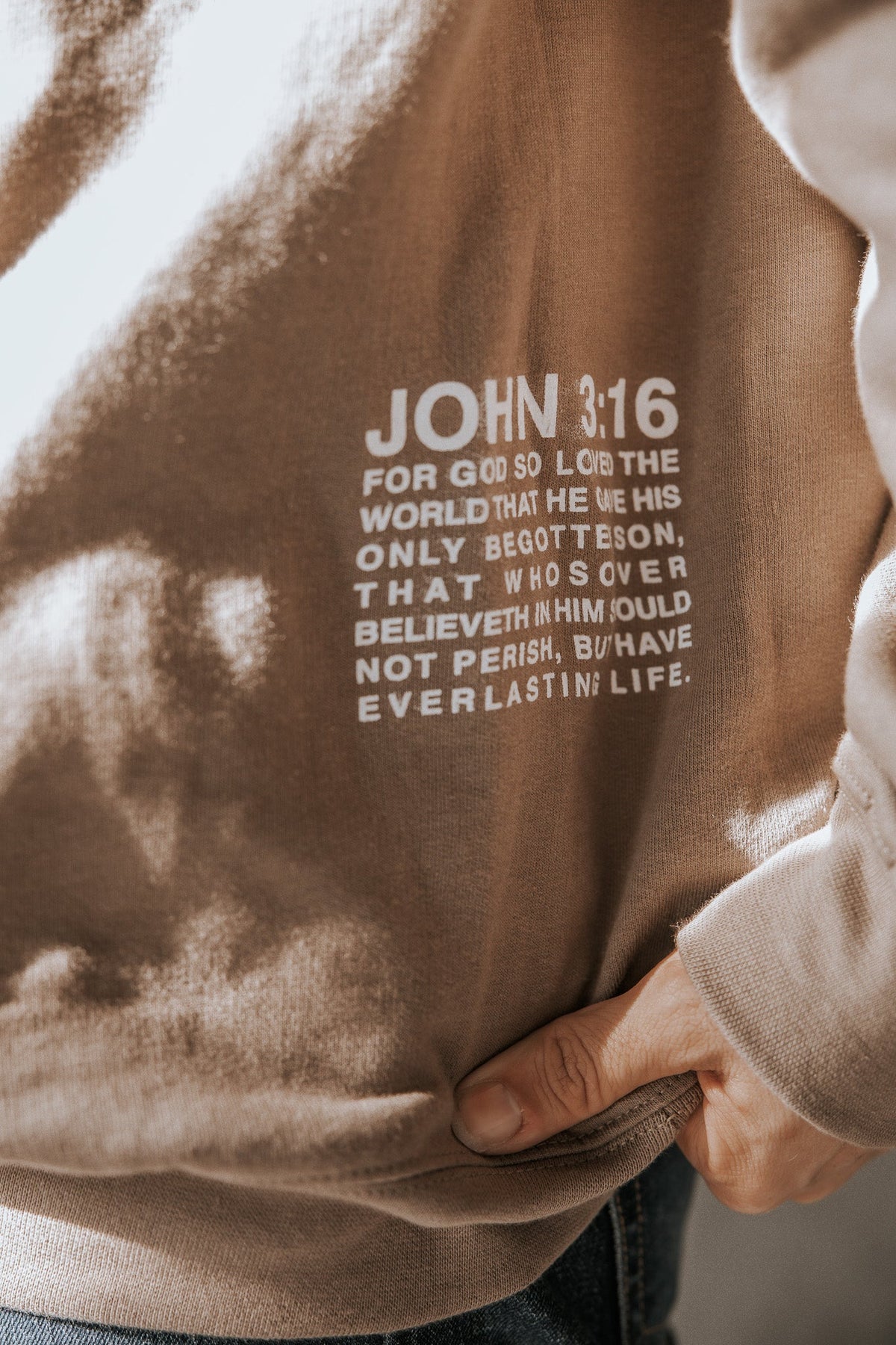 Jesus Saves Crewneck