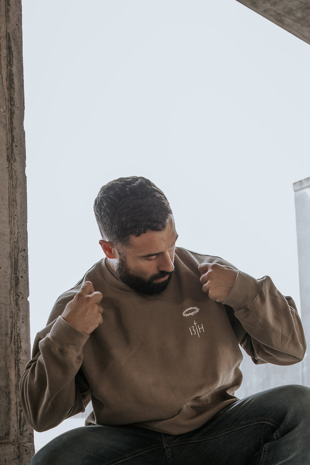 Jesus Saves Crewneck